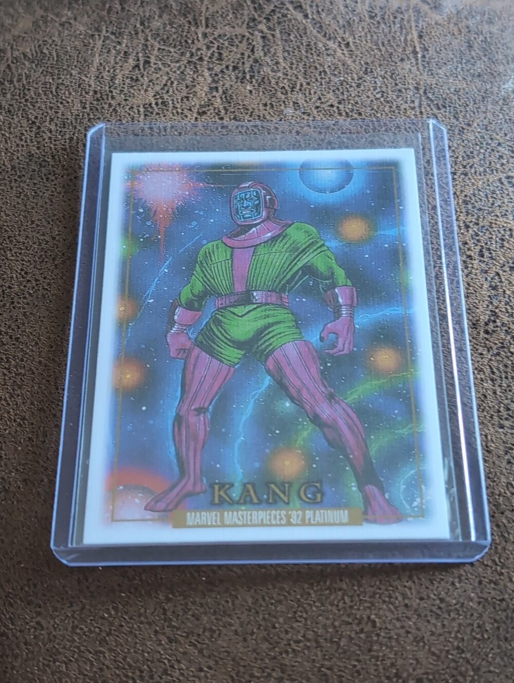 🍁Marvel Masterpieces ‘92 Platinum Kang Canvas